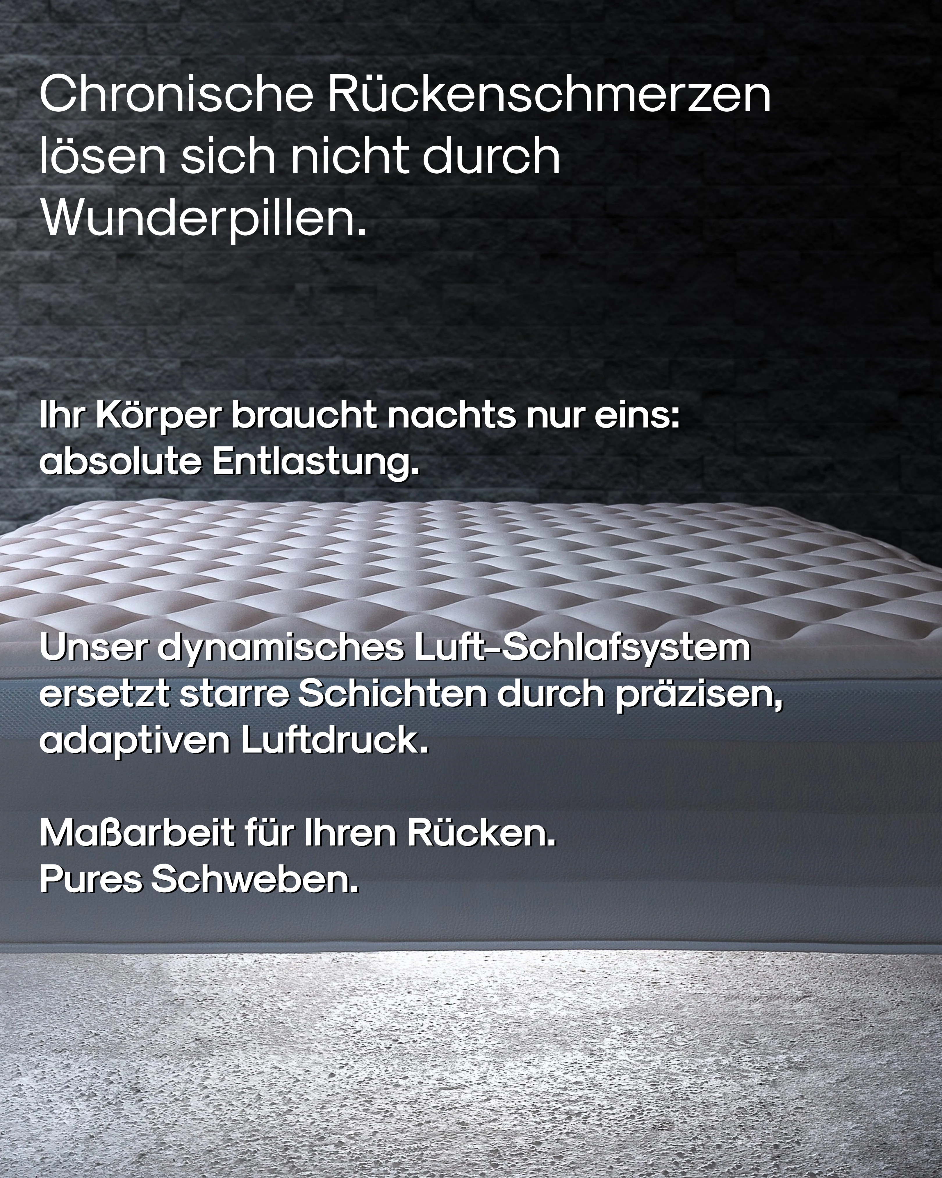Chronische Rückenschmerzen lösen sich nicht durch Wunderpillen.